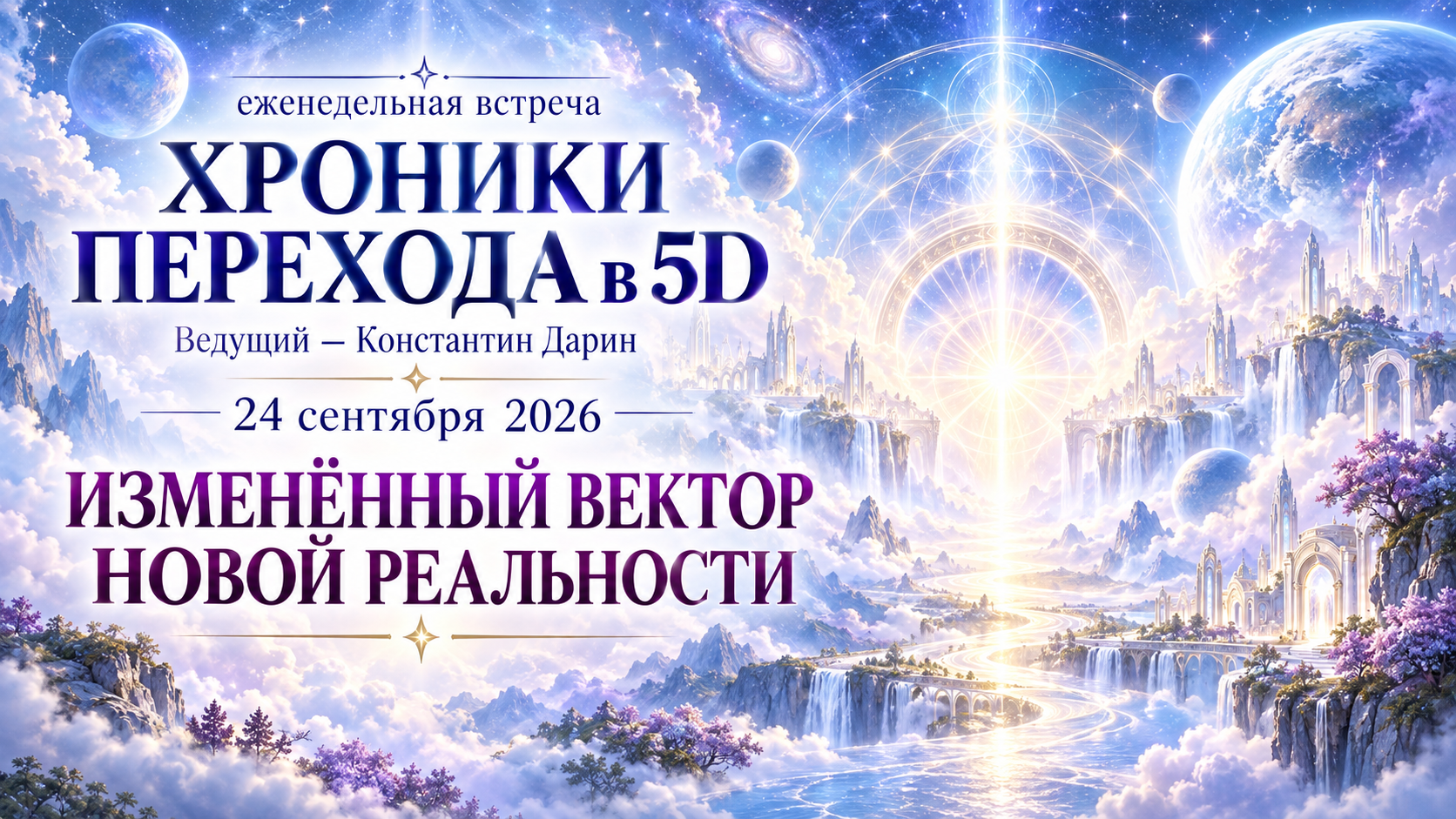 ИЗМЕНЁННЫЙ ВЕКТОР НОВОЙ РЕАЛЬНОСТИ | Запись эфира TESSERADA от 24.09.2026